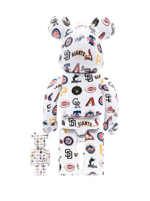 Completo Bianco BE@RBRICK Della X MLB National League MEDICOM TOY | 18982872/BIANCO